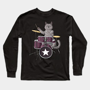 The Cats Drumband Long Sleeve T-Shirt